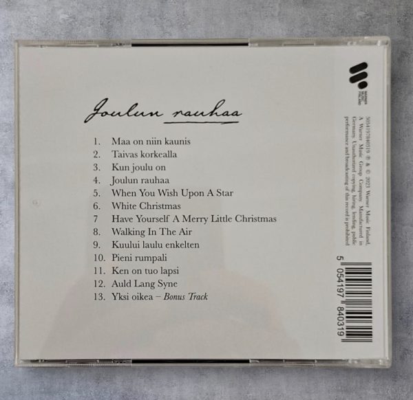 Jarkko Ahola Joulun rauhaa cd - Image 2