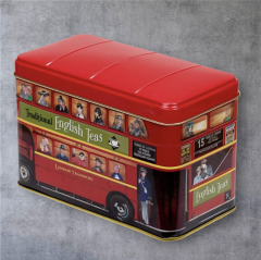 London Bus 25 Teabag Tin