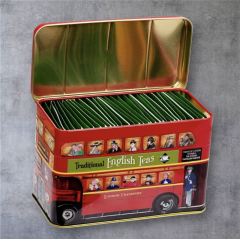 London Bus 25 Teabag Tin